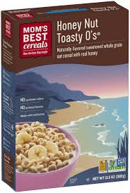mom s best honey nut toasty o s cereal