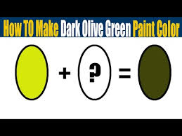 Dark Olive Green Paint Color