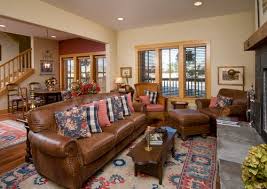 country style traditional living room