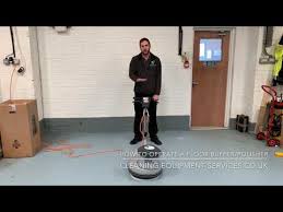 110v hire rotary floor buffer scrubber