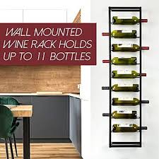 Aqarea Wall Mounted Wine Rack Metal