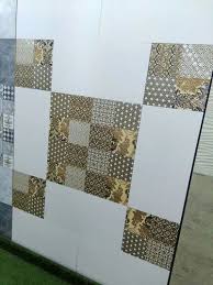 white decorative wall tiles size in