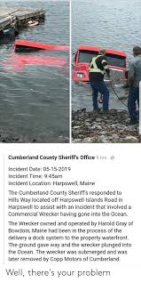 Cumberland County Sheriffs Office 9 Hrs Incident Date 05 15