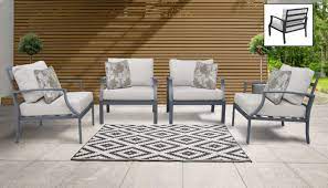 Outdoor Aluminum Patio Furniture Set 04g