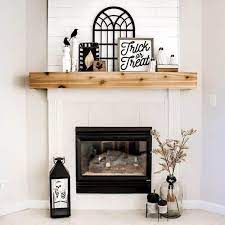 How To Make A Corner Fireplace Mantel