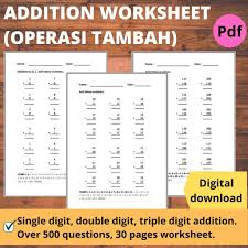 Soalan ujian latihan matematik tahun 1 pdf download. Printables Math Workbook Buku Latihan Matematik Operasi Tambah Addition Worksheet Year 1 2 3 Softcopy Pdf File Shopee Malaysia