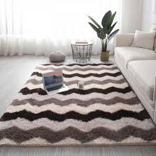 velocity fluffy bedroom rugs gy