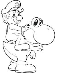 Super mario bros coloring pages. Free Printable Mario Coloring Pages For Kids