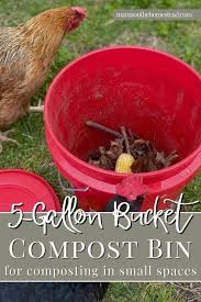 Diy Compost Bin How To Build A Bucket