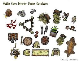 A soldier lost in the caverns is caught by a group of goblins who make a slave of him while his fellow soldiers search for him. Goblin Cave Interior Design Catalogue By Darthasparagus Fantasy Map Making Fantasy Map Dungeon Maps