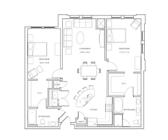 Bath Apartment Floor Plan