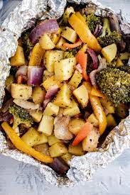 foil grilled vegetables meg s