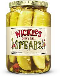 dirty dill spears 24 oz wickles pickles