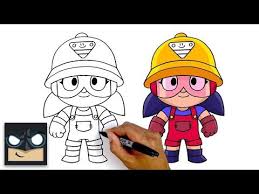 All content must be directly related to brawl stars. How To Draw Jacky New Brawl Stars Youtube Drawings Stars Draw