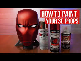 Finishing 3d Prints How To Paint 3d