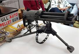 tippman armory 22lr belt fed gatling gun