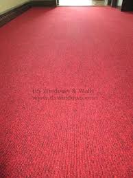 red color carpet tile flooring for