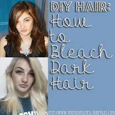 Most conditioners have concentrated amounts of chemicals to make your hair better (2). Diy Hair How To Bleach Dark Hair Bellatory