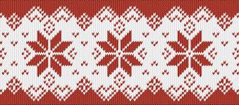 Knitting Motif And Knitting Chart Nordic Christmas Pattern
