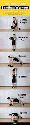 compound exercises 12 sandbag moves