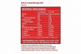 gu liquid energy gel cola 12 box