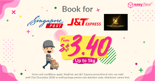 J&t express app now has more features ! Book For Singpost J T Express And Fexprimir Logistic From S 3 40 Up To 5kg Easyparcel Delivery Made Easy