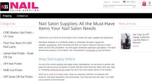 how to find nail salon supplies for
