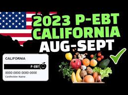 p ebt 2023 california snap ebt 4 0 food