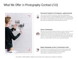 what we offer in photography contract