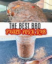 homemade pulled pork rub for barbecue