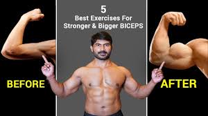biceps workouts in telugu