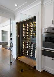 Frameless Wine Room Glass Doors