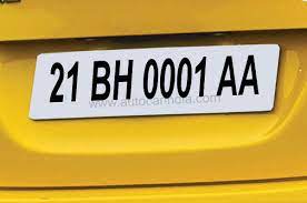bh series pan india licence plates