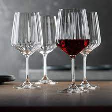 spiegelau lifestyle red wine glass set