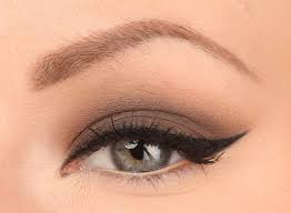 brown smokey cat eye makeup