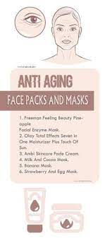 6 best anti aging face packasks