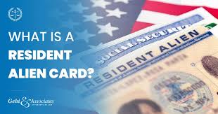 what is a resident alien card gehi