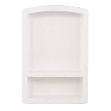 Swan Recessed Solid Surface Soap Dish