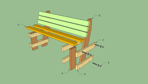 Free diy garden bench plans 2 x 4 outdoor bench outdoor benches are a popular craft item, and this design uses commonly available framing lumber as building materials. Free Garden Bench Plans Howtospecialist How To Build Step By Step Diy Plans