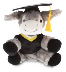 Maybe you would like to learn more about one of these? Dollibu Dollibu Lying Grey Donkey Graduation Plush Toy Stuffed Animal Dress Up With Gown Cap With Tassel Outfit Congratulatory Graduation Gift 9 Inch