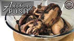 how to cook adobong pusit squid adobo