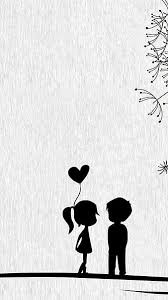 cute love cartoon couple in love i