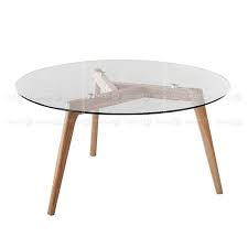 Erik Round Glass Coffee Table
