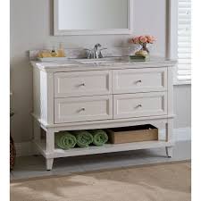 The glacier bay collection of vanity combos accommodates customers who are looking for traditional bathroom styling at an affordable price. Home Decorators Collection Teasian 49 Inch W X 38 3 Inch H X 22 Inch D Bathroom Wood Vanit The Home Depot Canada
