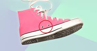 Take the right shoelace (the longer of the two) and lace it through the available right eyelet. This Is Why Converse Shoes Have Holes In The Side