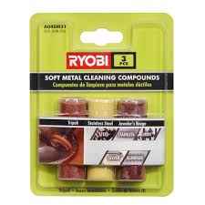 Ryobi Soft Metal Cleaning Compound Set 3 Piece
