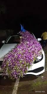wedding car flower decorators at rs