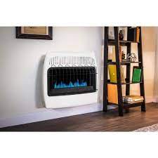 Propane Blue Flame Wall Heater