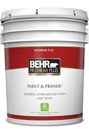 Interior Flat Paint Behr Premium Plus