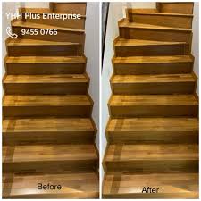 make stairs wooden floor non slippery
